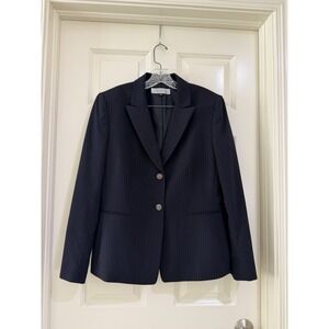 tahari arthur s levine blazer women black size 14